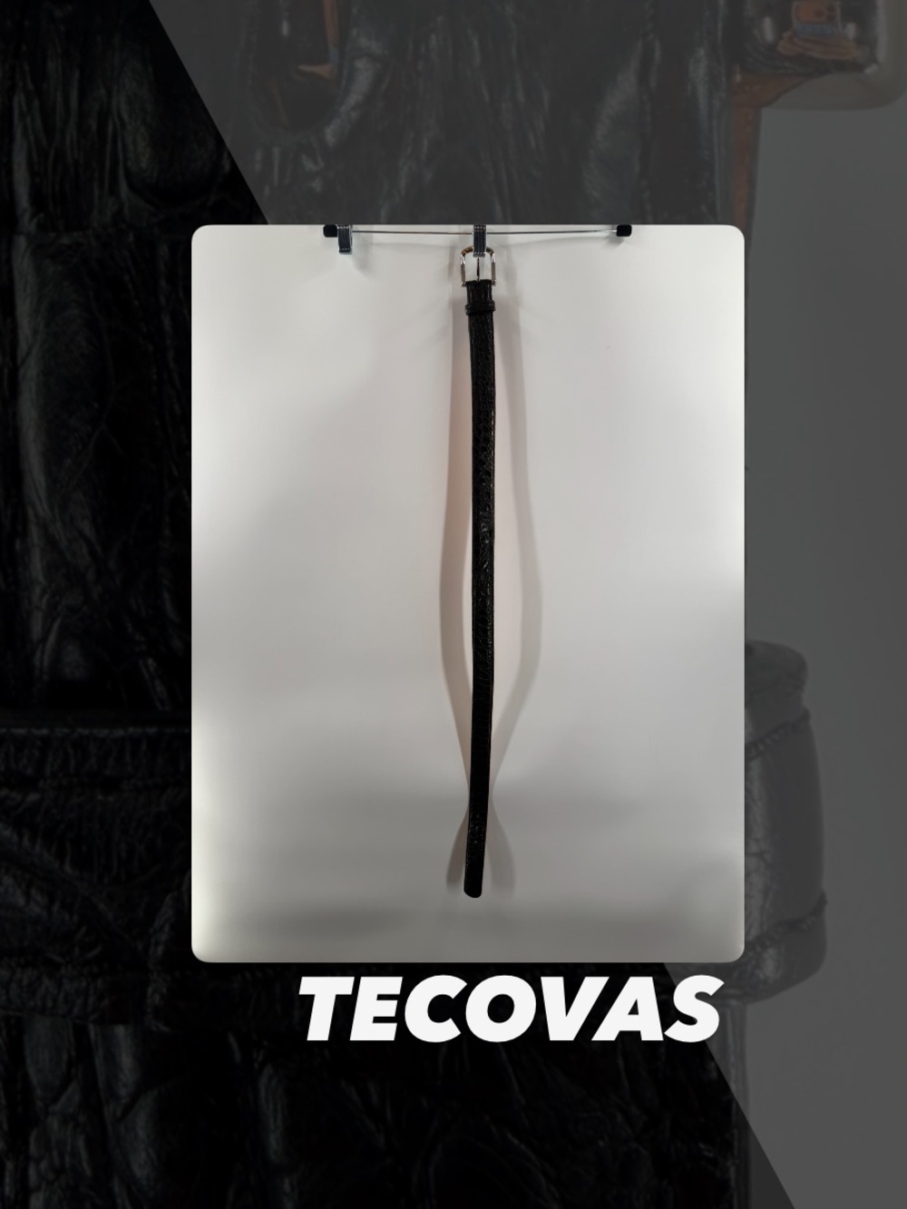 EUC Tecovas Genuine Alligator Belt